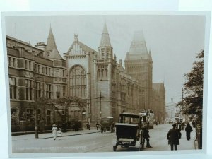 Victoria University Manchester Vintage Repro Postcard Larger Modern Size