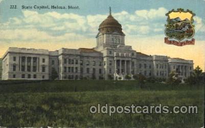 Helena, Montana, Mt, USA State Capitol, Capitols Postcard Post Card  Helena, ...