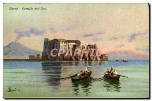 Postcard Old Naples Castello Dell ™ 39Ovo