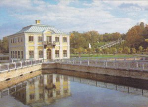 Russia Petroverts View Of The Golden Hill Cascade From The Marly Palace