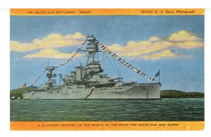 TX - San Jacinto Battle Grounds. US Battleship Texas