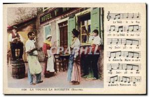Old Postcard Folklore Auvergne The bourree The Vouale The Rouzette