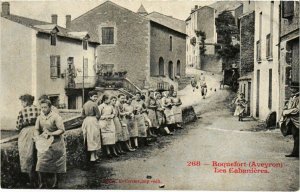 CPA ROQUEFORT - Les Cabanieres (109731)