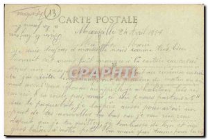 Old Postcard Marseille Palais Longchamp