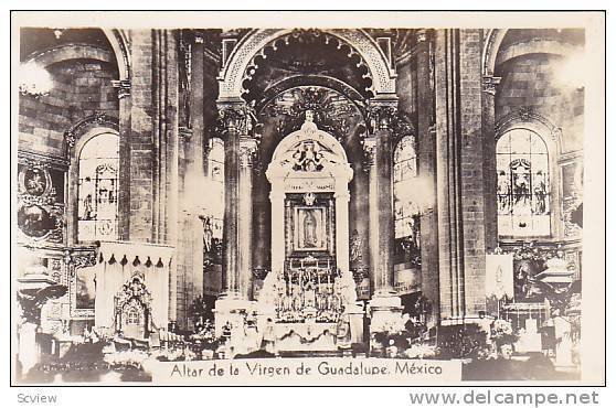 RP, Altar De La Virgen De Guadalupe, Mexico, 1930-1940s