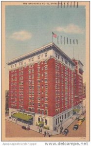 New York Syracuse The Onondaga Hotel 1958