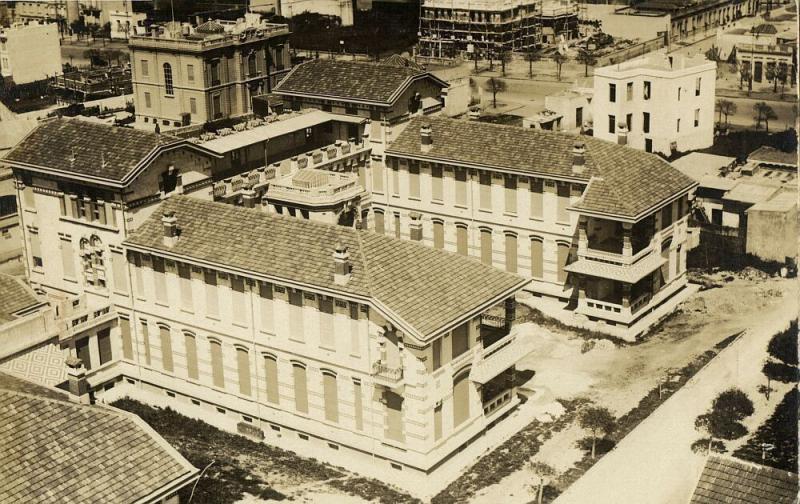 mexico, TAMPICO (?), Aerial View Maternity Hospital, Casa de Maternidad (1910s)