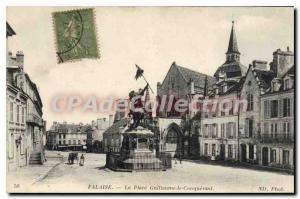 Old Postcard Falaise William the Conqueror up the