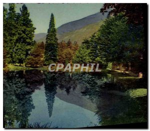 Old Postcard Luchon Haute Gar The Establishment of Thermal Park