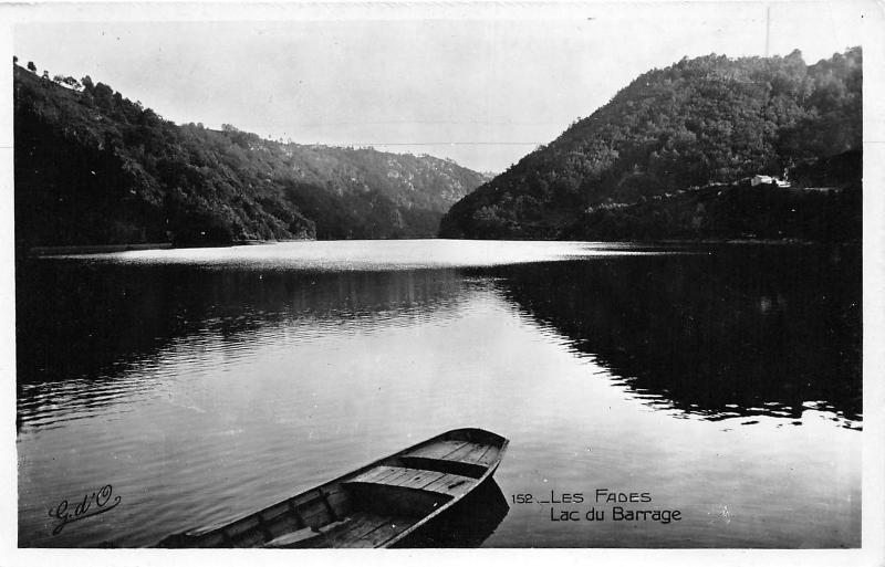 BR11534 Les fades Lac du Barrage   real photo france