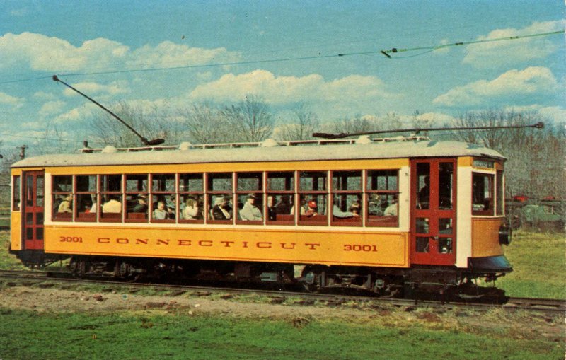 Trolley - Connecticut Electric Railway Museum. Car #3001, Torrington-Winsted ...