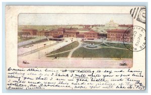 1903 Union Passenger Station, Providence RI Posted Antique PMC Postcard