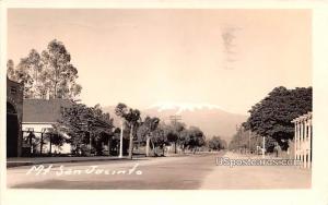 Street Scene Mount San Jacinto CA 1934