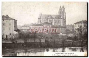 Saint Nicolas du Port Postcard Old Basilica shooting Meurthe