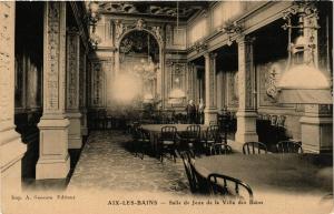 CPA AIX-les-BAINS - Salle de Jeux de la Villa des Bains (352030)