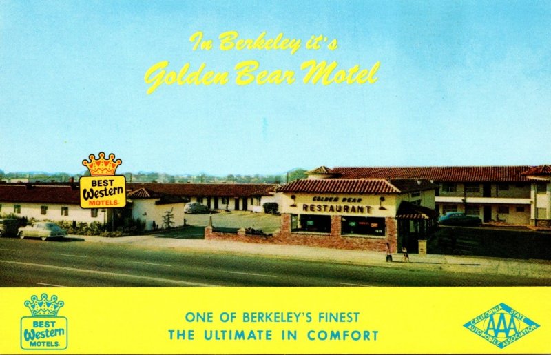 California Berkeley The Golden Bear Motel