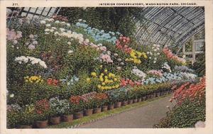 Illinois Chicago Interior Conservatory Washington Park