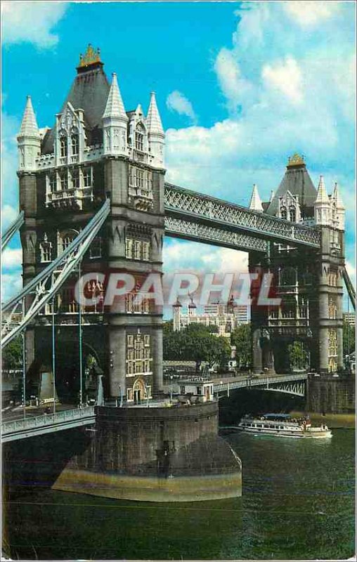 Modern Postcard The Tower and Tower Bridge London