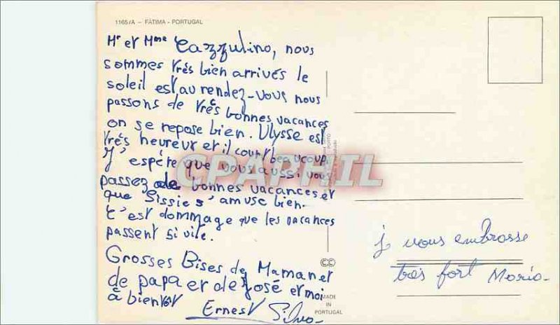 Postcard Modern Fatima Portugal