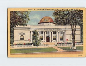 M-141969 Roswell P Flower Memorial Library Washington St Watertown New York