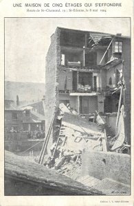 France St-Etienne Route de St-Chamond 1904 disaster