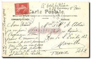 Old Postcard Paris Seine View