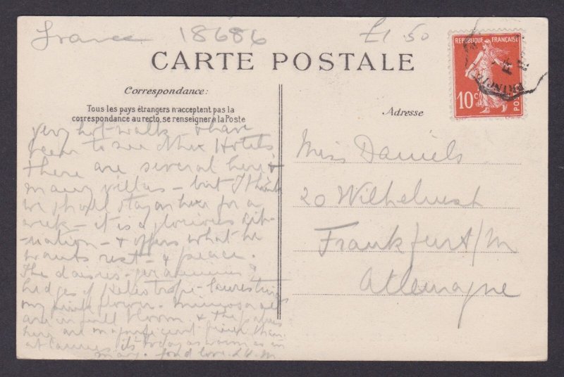 FRANCE, Postcard, Beaulieu-sur-Mer, General view