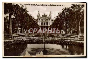 Old Postcard Monte Carlo Casino Outroux arch