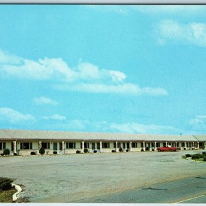 c1960s Sedalia MO Sandman Motel US Hwy 65 Advertising Gifford Lehmer Chrome A197