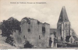 PICQUIGNY , France, 00-10s ; Ruines du Chateau Feodal de PICQUIGNY