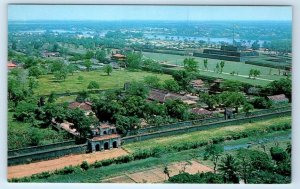 Overlooking Imperial City in Hue VIETNAM Postcard