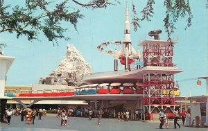 Postcard United States California Tomorrowland Matterhorn Disneyland