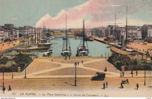 LE HAVRE, Seine Maritime, France, 1900-1910's; La Place Gambetta