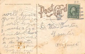 Beetle Affectionate greetings Insect 1914 