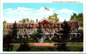 Vintage North Carolina Postcard - Southern Pines - The Hollywood