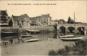 CPA LE POULIGUEN Le Haut du Port PRES du Pont (150761)