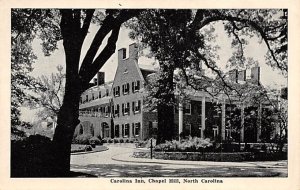 Carolina Inn Chapel Hill, North Carolina NC Postcard