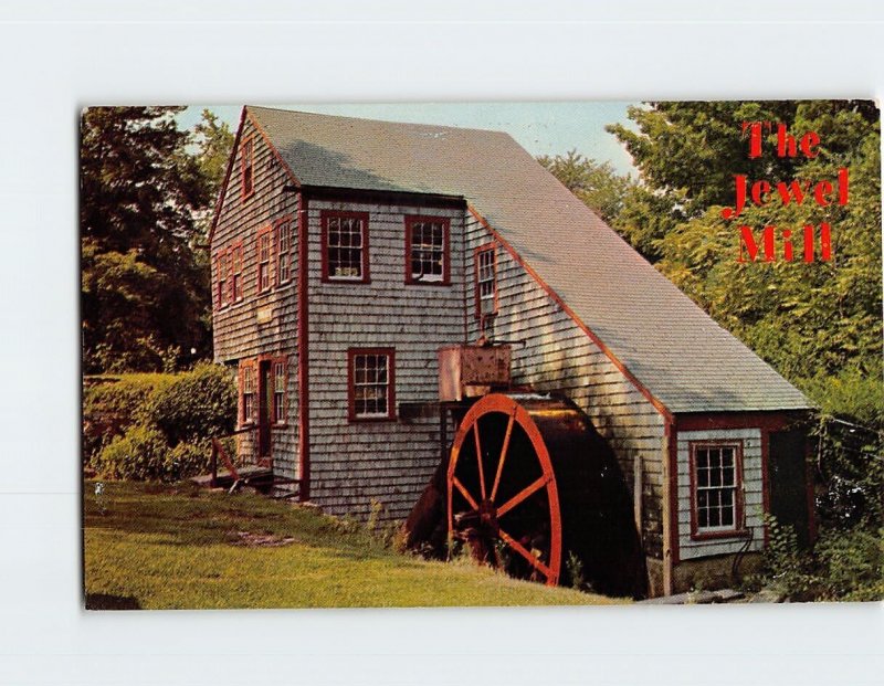 Postcard The Jewell Mill, Rowley, Massachusetts