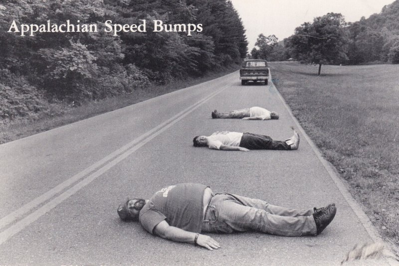 Humour Appalachian Speed Bumps 1996