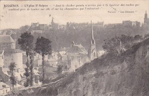 Fraance Fougeres L'Eglise Saint-Sulpice 1926