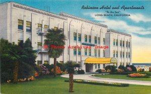 CA, Long Beach, California, Robinson Hotel & Apartments, Colourpicture No K5054