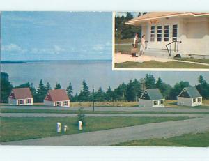 Unused Pre-1980 ALPINE CHALET MOTEL AT BAY OF FUNDY Alma New Brunswick NB o0277