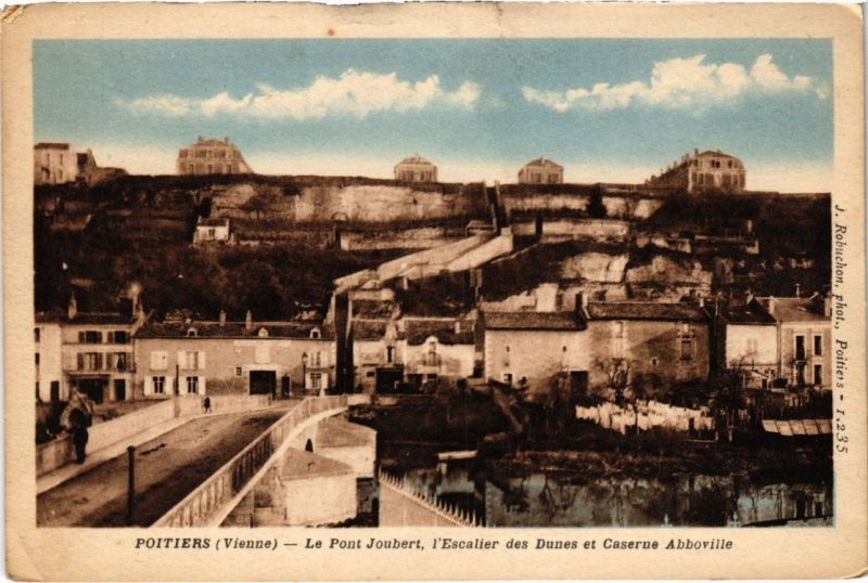 CPA Poitiers - Le Pont Joubert, l'Escalier des Dunes (111802)