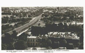 Australia Government House St Peter's Cathedral Adelaide RPPC 03.94