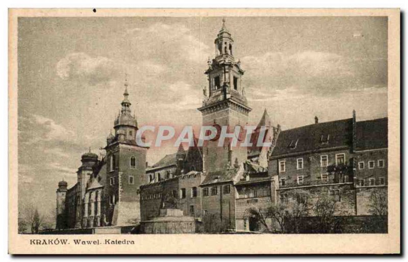 Poland - Poland - Poland - Krakow - Wawel Katedra - Old Postcard