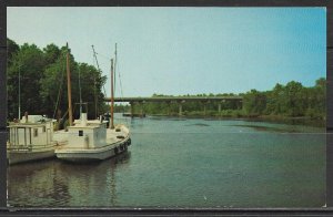Maryland, Pocomoke City - Hwy 13 Bridge & Pocomoke River - [MD-079]