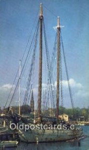 Annapolis Harbor, Annapolis, Maryland, MD USA Sailboat Unused 