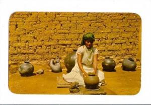 LP49 Mexico, Pottery, Dona Rosa, Oaxaca, , old postcard,