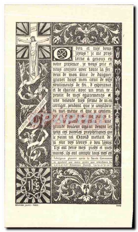 Image pious Madame Antoine Le Nagard Chateaulin