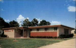 Shreveport Louisiana LA House American Red Cross 1950s-60s Postcard